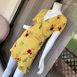 Floral wrap dress from pacific sunwear